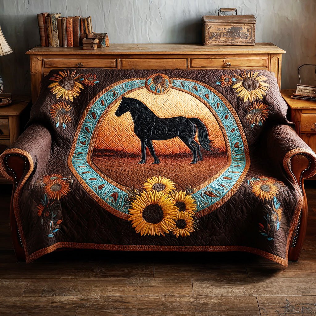 Wild Mustang Sofa Cover