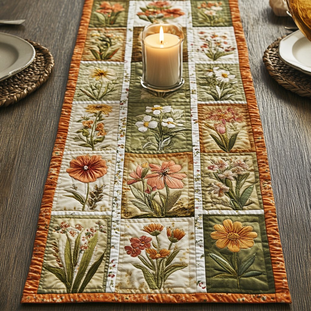 Wild Stitch Table Runner