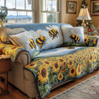Wild Sunflower Sofa Cover
