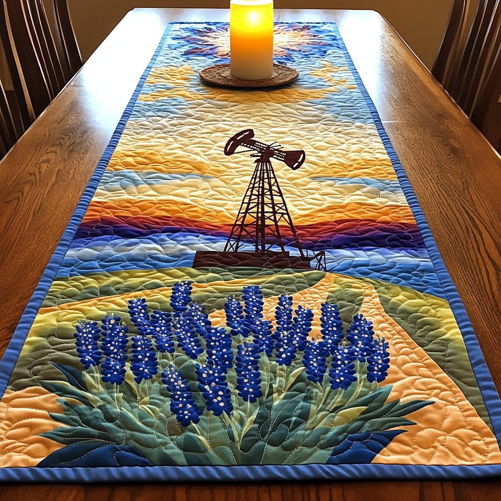 Wild West Blooms Table Runner