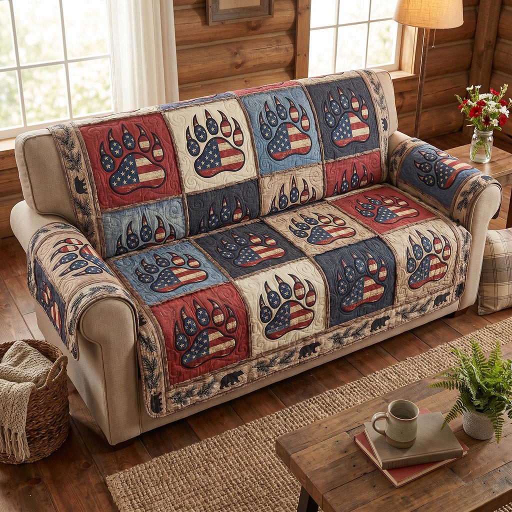Wilderness Paws Sofa Cover