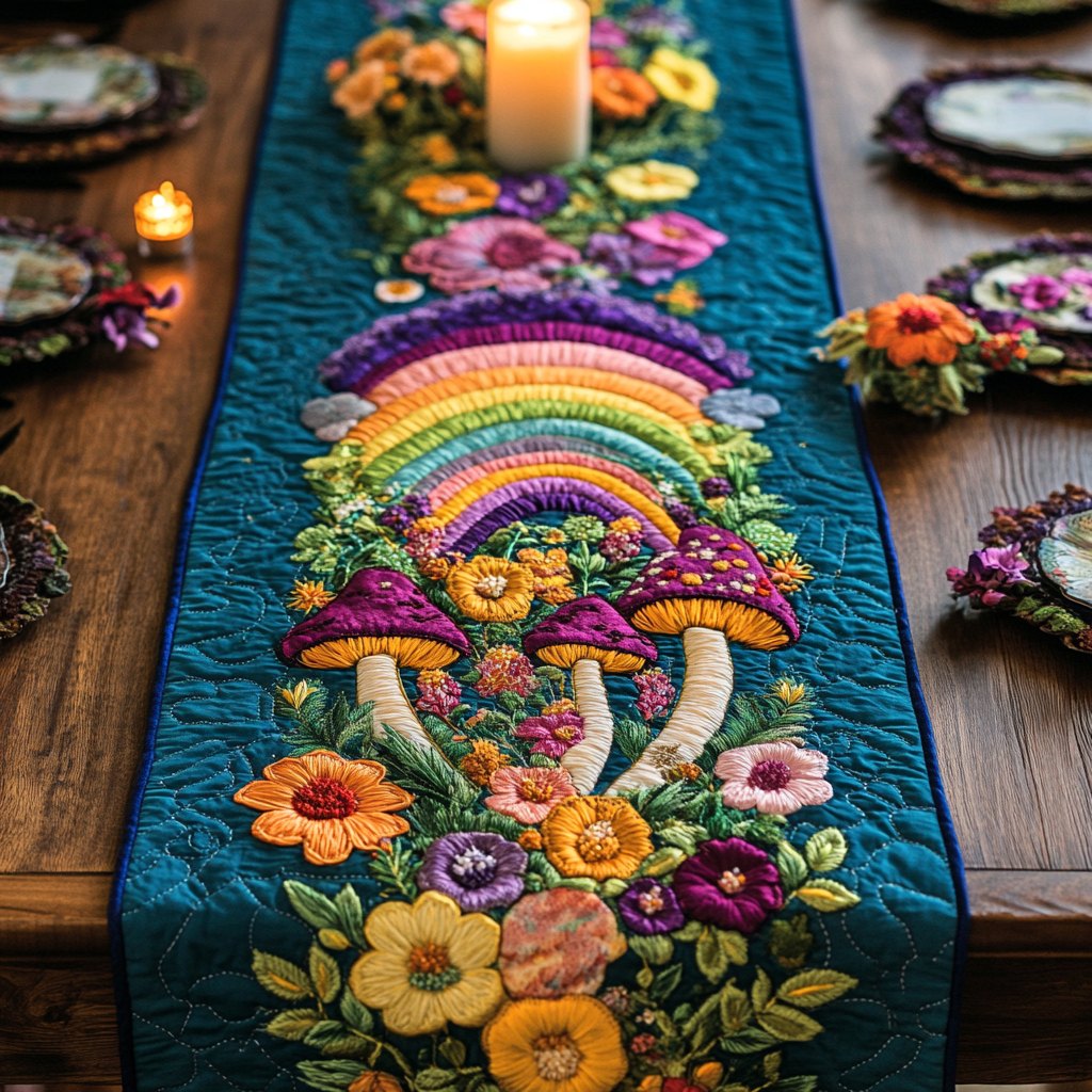 Wildflower Bliss Table Runner