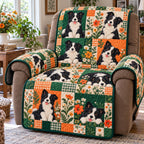 Wildflower Border Collie Sofa Cover