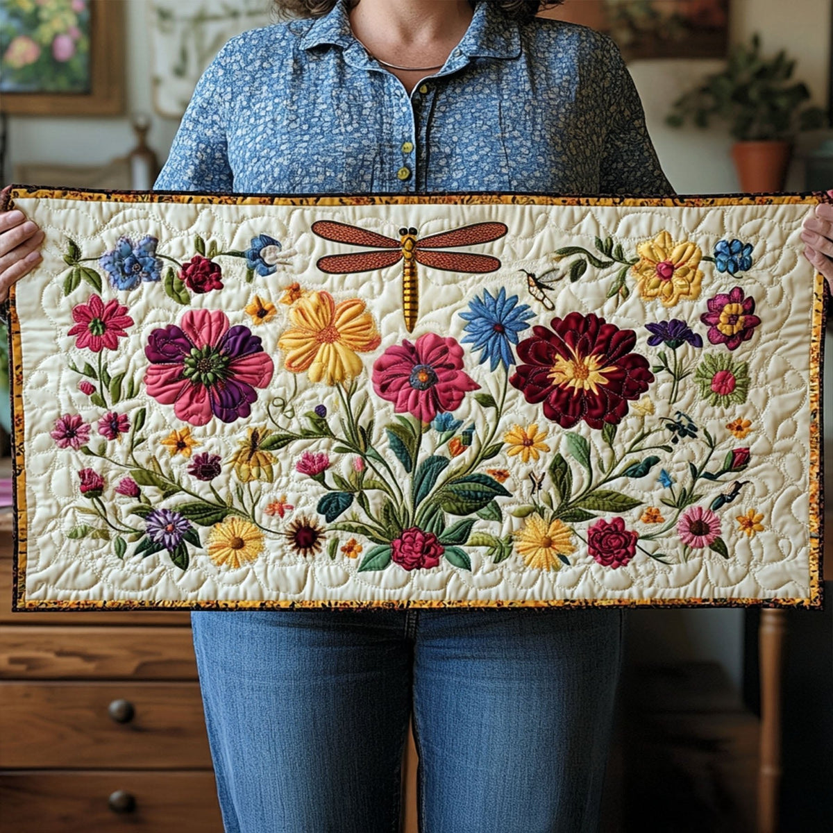 Wildflower Harmony Table Runner