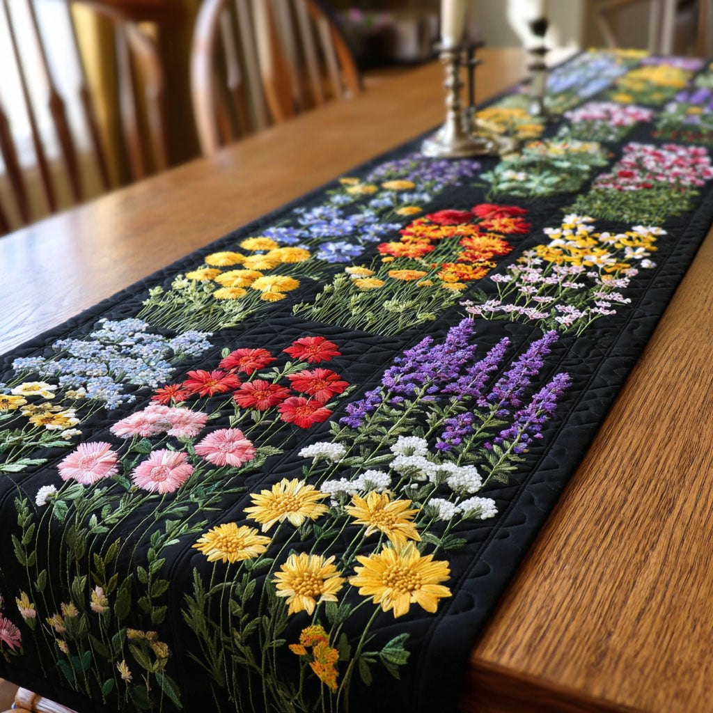 Wildflower Meadow Table Runner