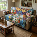 Wildflower Porch Charm Sofa Cover