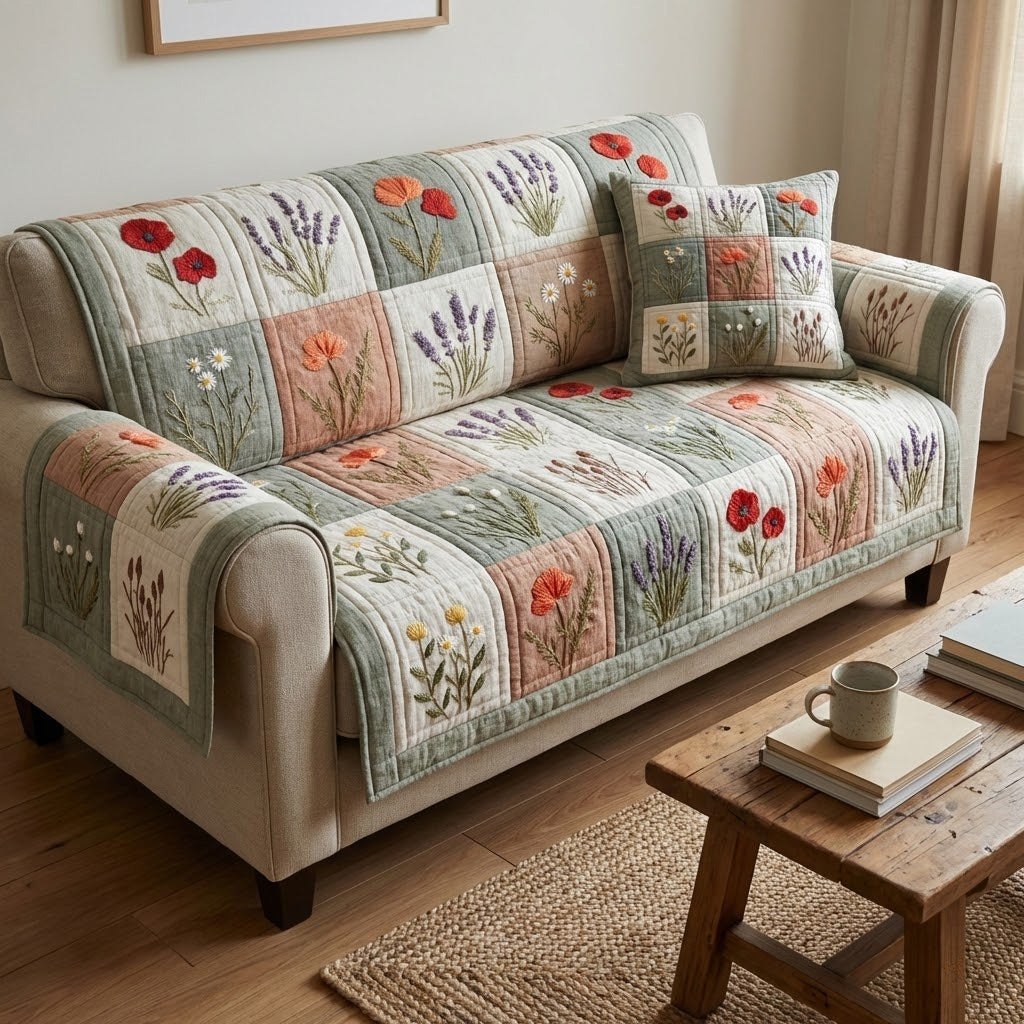 Wildflower Serenade Sofa Cover