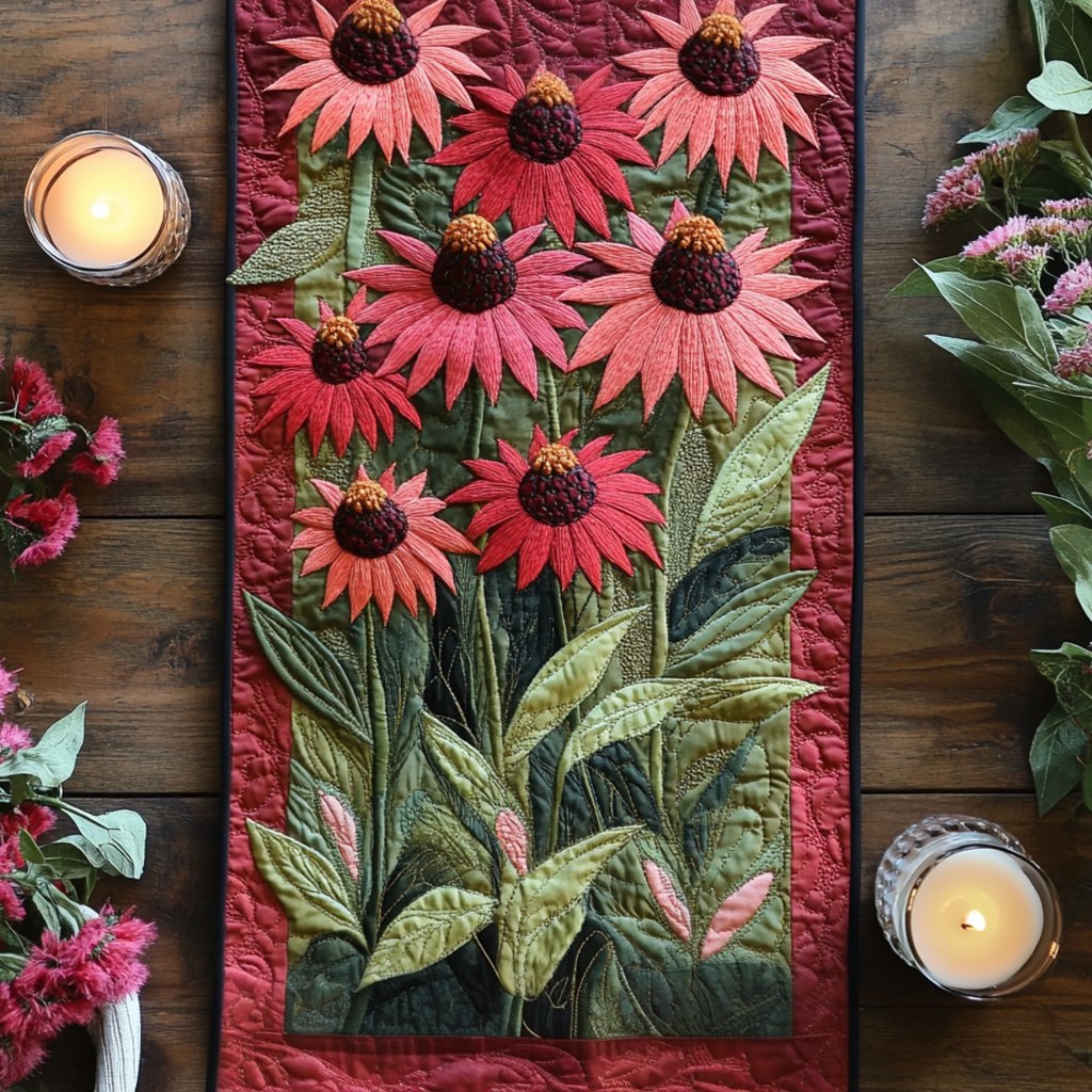 Wildflower Serenity Table Runner