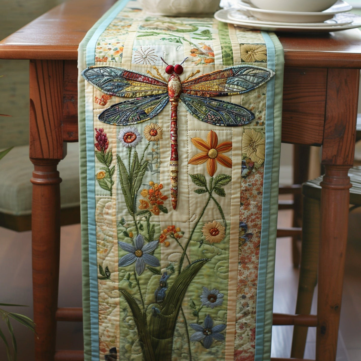 Wildflower Flight Table Runner
