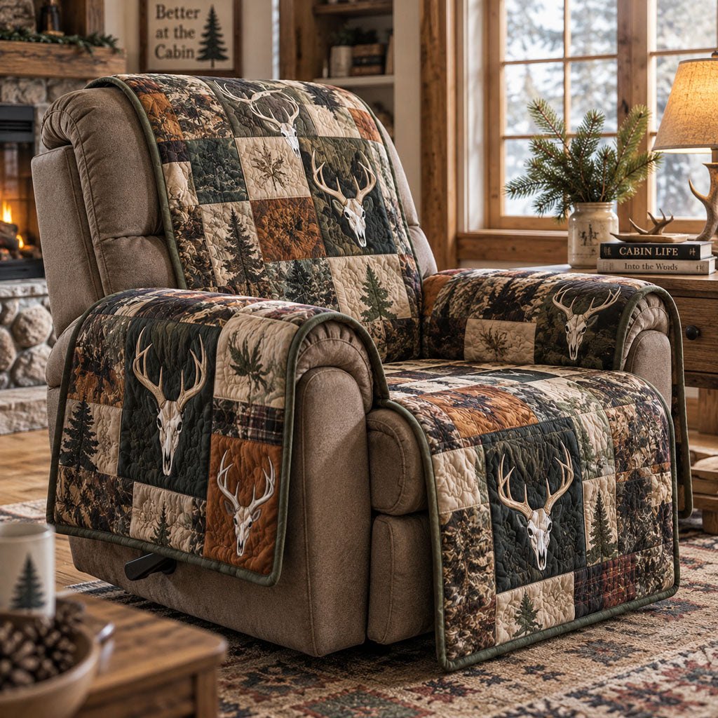 Wildlife Lodge Retreat Sofa Cover