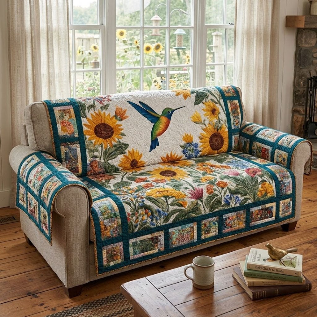 Wings Over the Meadow Sofa Cover