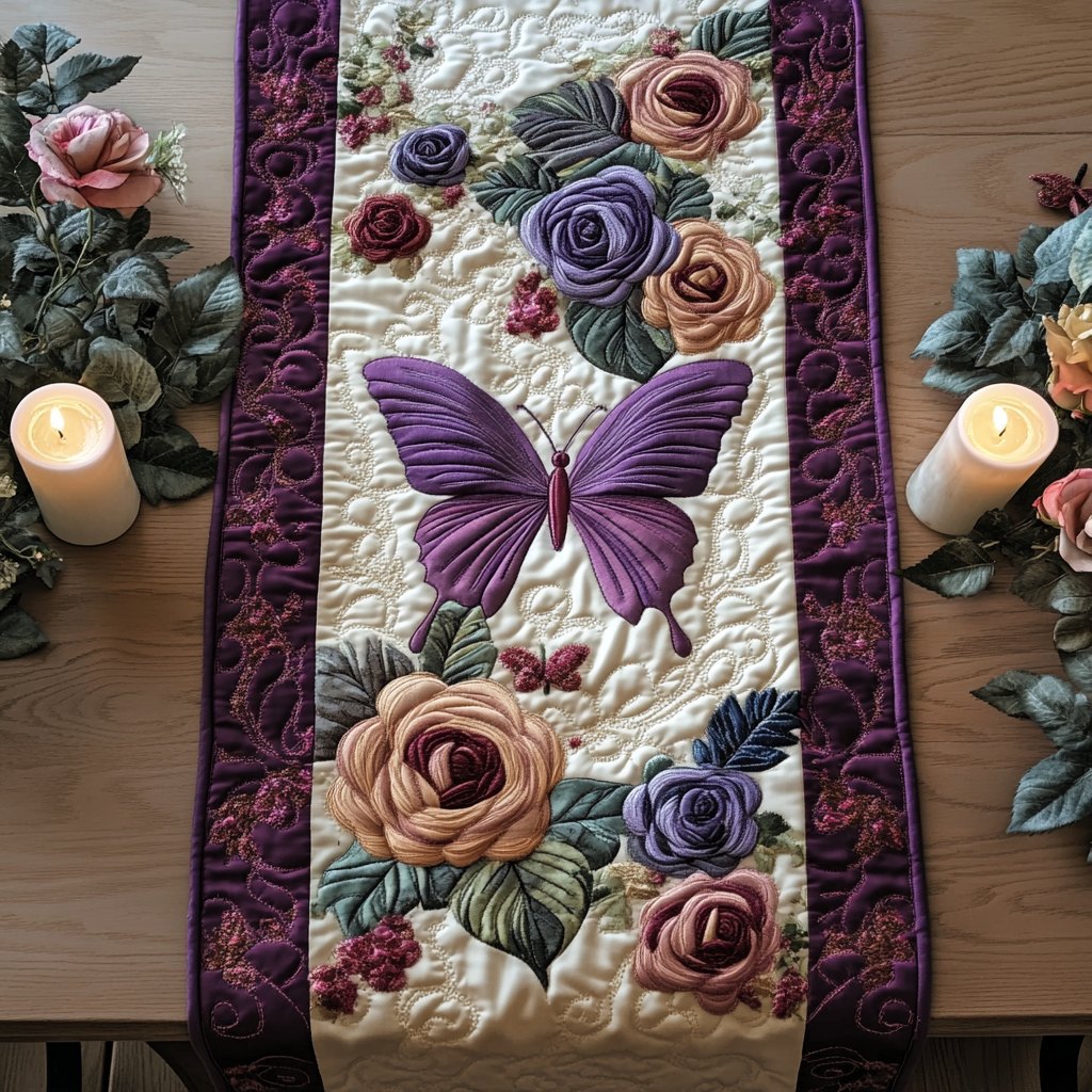 Wings of Charm Table Runner