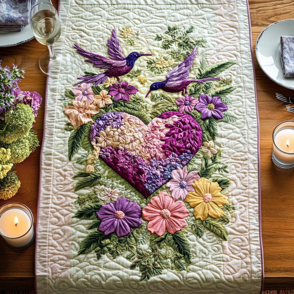 Wings of Joy Table Runner