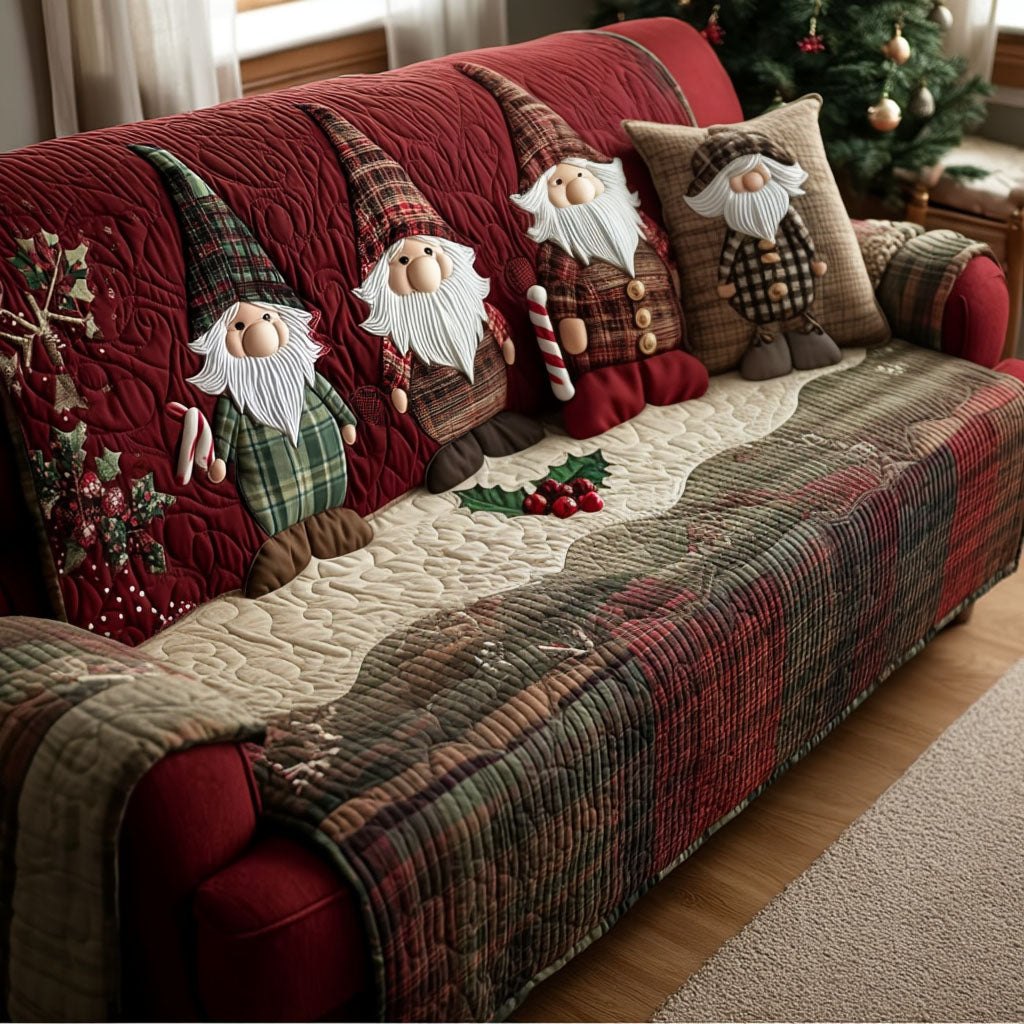 Winter Beard Buddies Sofa Cover