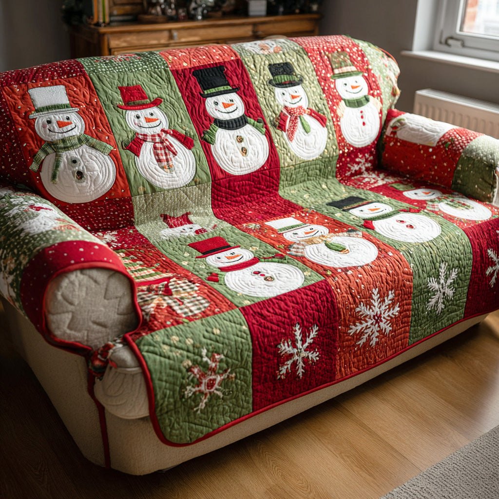 Winter Carol Calm Sofa Cover