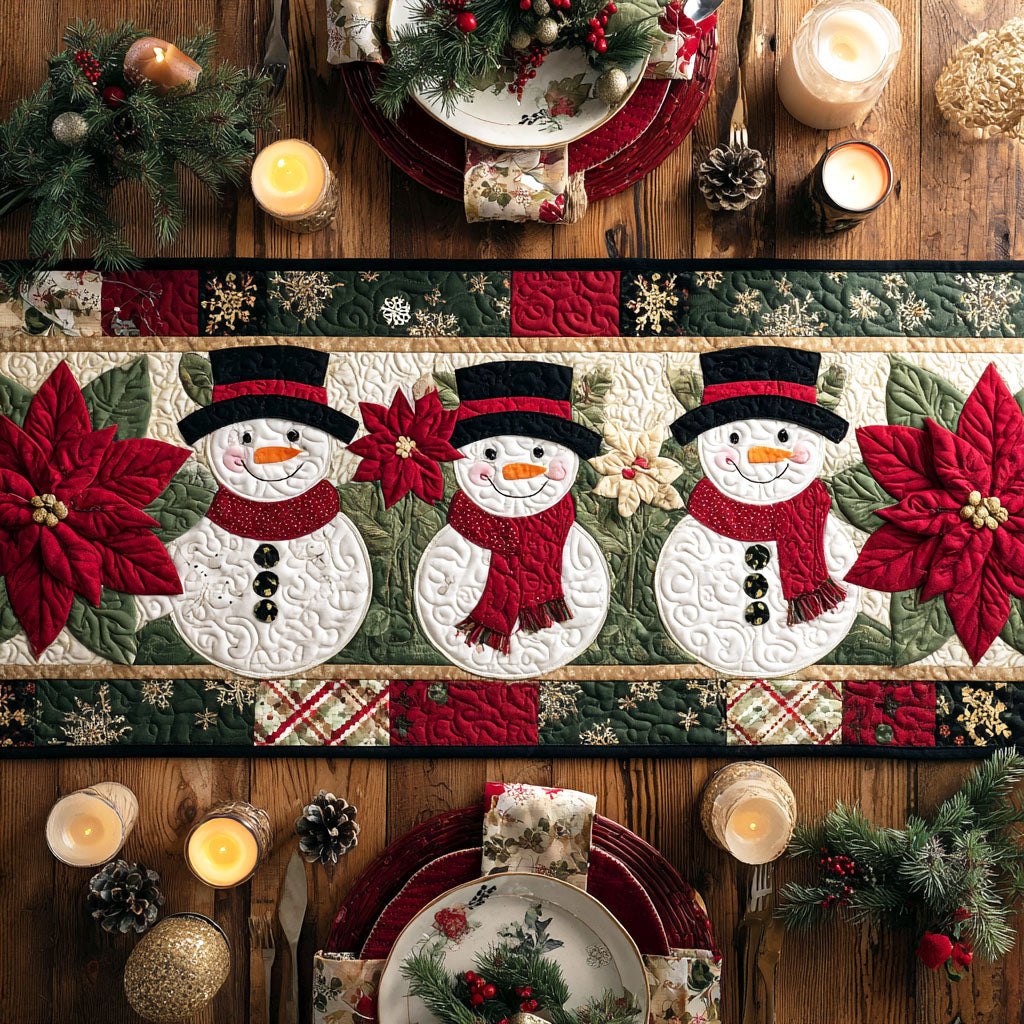 Winter Chorus Table Runner