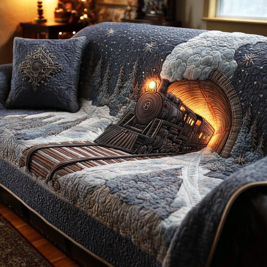 Winter Express Ride Sofa Cover