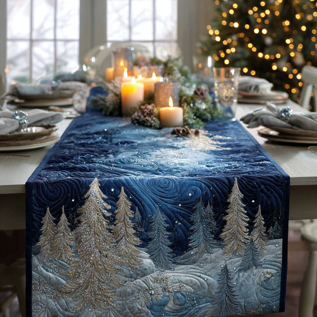 Winter Forest Table Runner