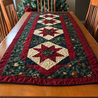 Winter Frosted Joy Table Runner