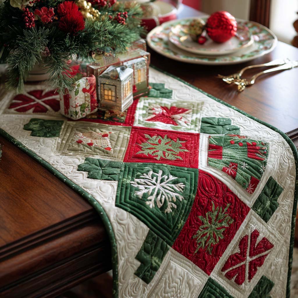Winter Table Runner