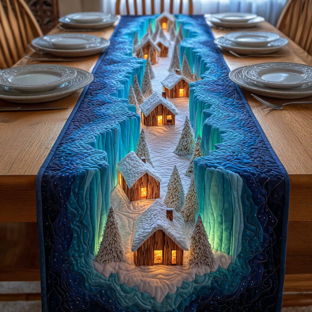 Winter Glow Horizon Table Runner