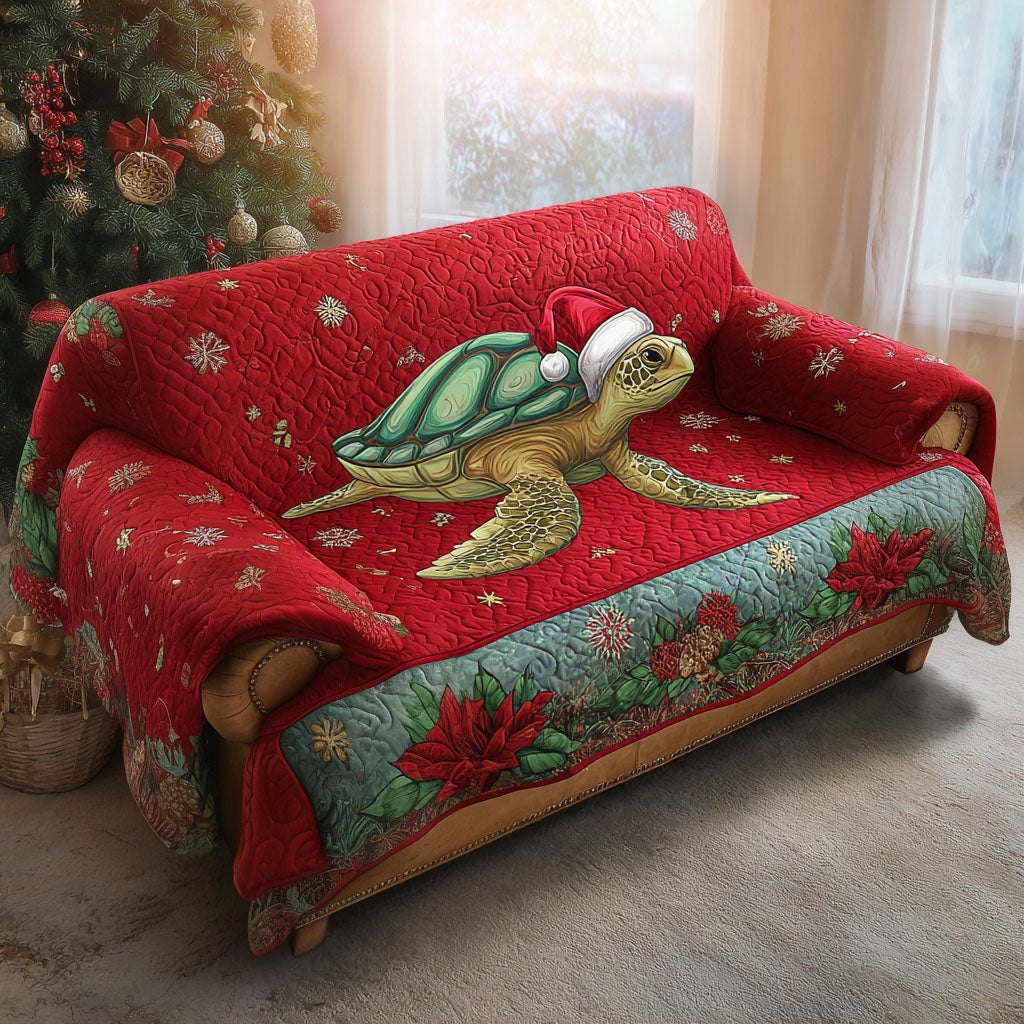 Winter Glow Turtle Sofa Cover