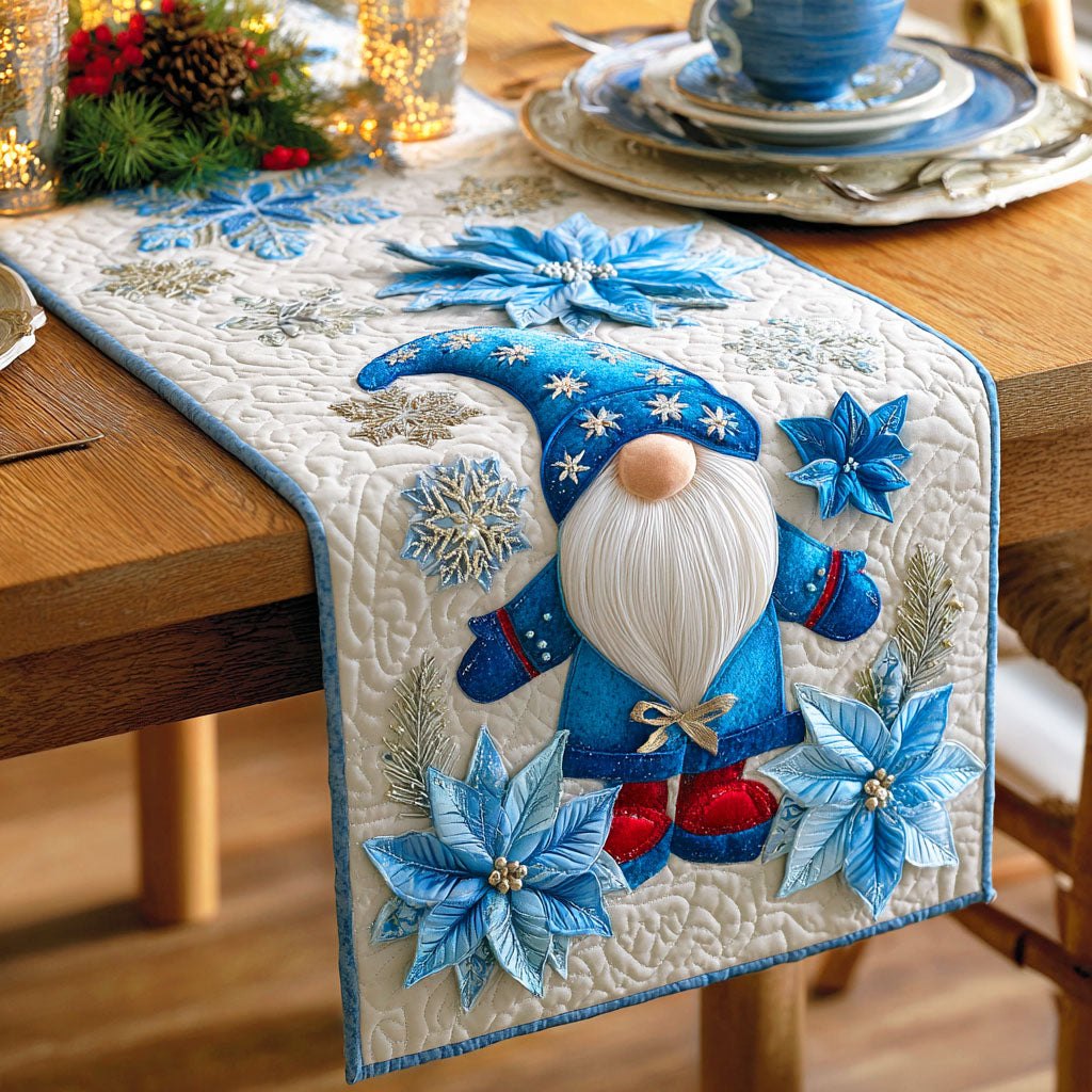 Winter Gnome Glow Table Runner