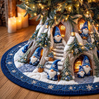 Winter Gnome Christmas Tree Skirt