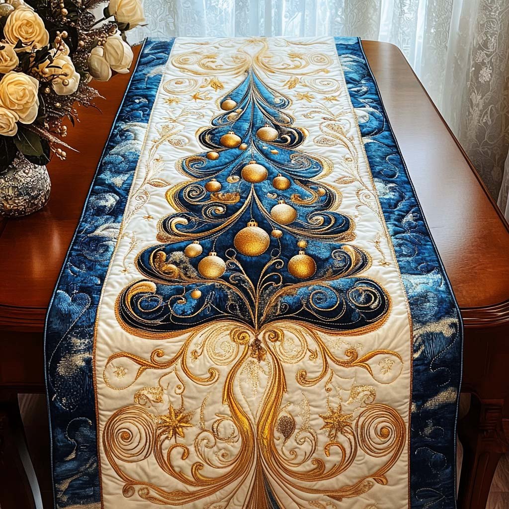 Winter Pines Table Runner