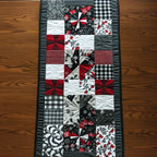 Winter Snowy Path Table Runner