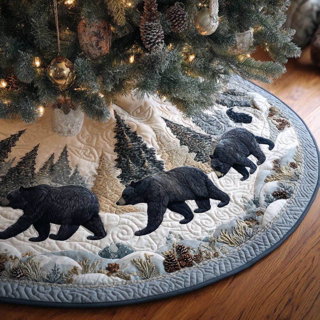 Winter Trail Christmas Tree Skirt