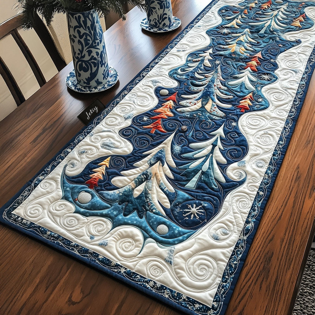 Winter Tree Splendor Table Runner