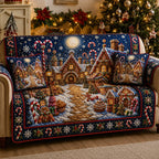 Gingerbread Village Moonlight Sofa Cover