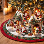 Winter Village Christmas Tree Skirt