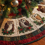 Winter Watchers Christmas Tree Skirt