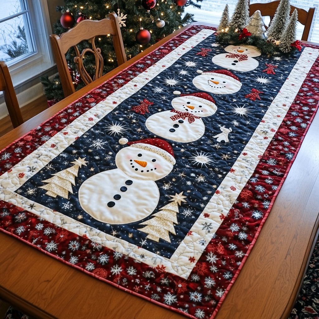 Winter Whimsy Wonder Table Runner