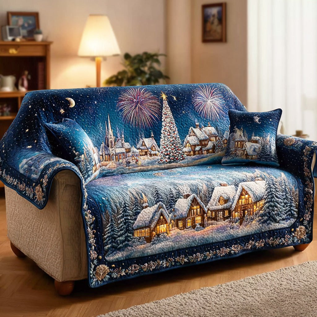 Winter Wish Meadow Sofa Cover