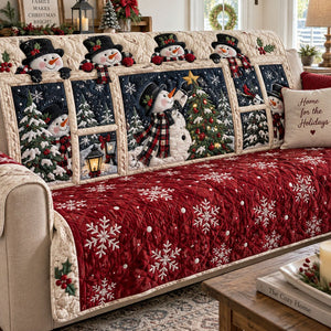 Winter Wonderland Sofa Cover - Made to Order