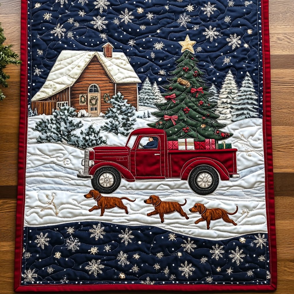 Winter Wonderland Ride Table Runner
