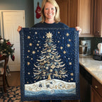Winter Wonderland Tree Table Runner
