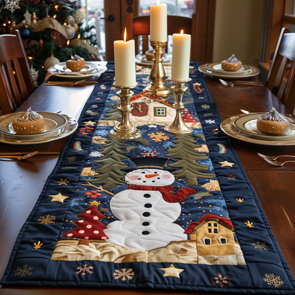 Winter Warmth Table Runner