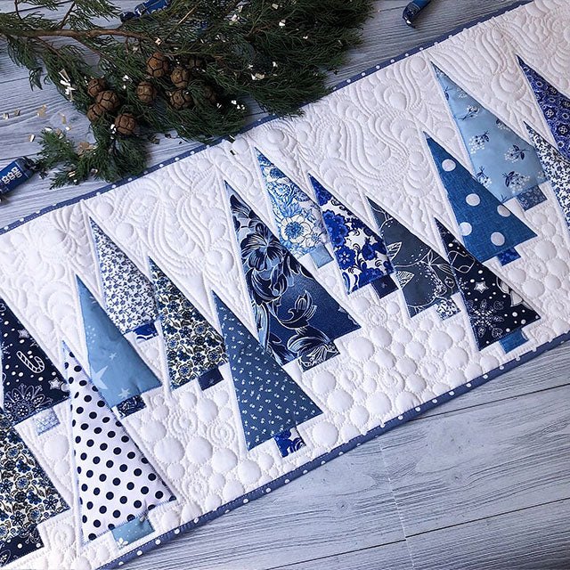 Winter Wonderland Pine Table Runner