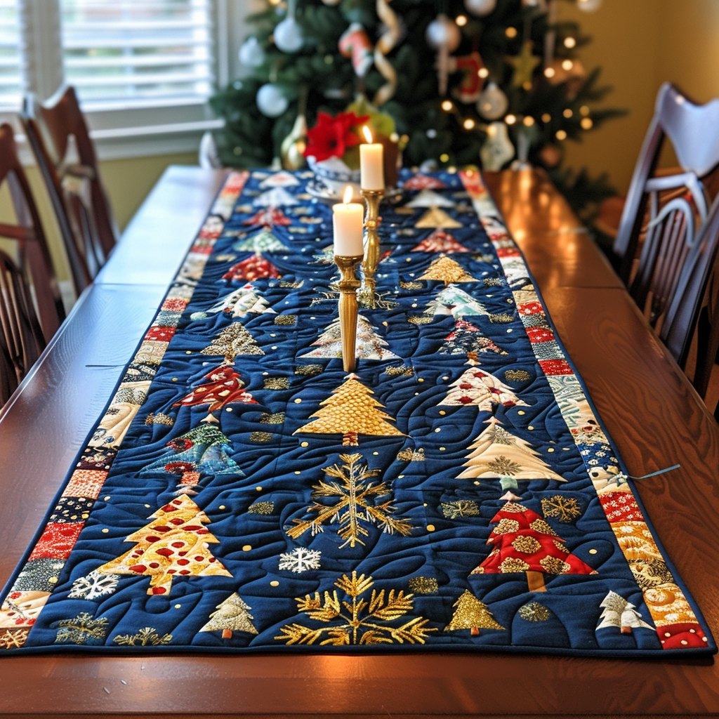 Winter Wonderland Whimsy Table Runner