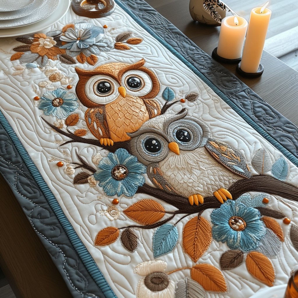 Wise Whimsy Table Runner