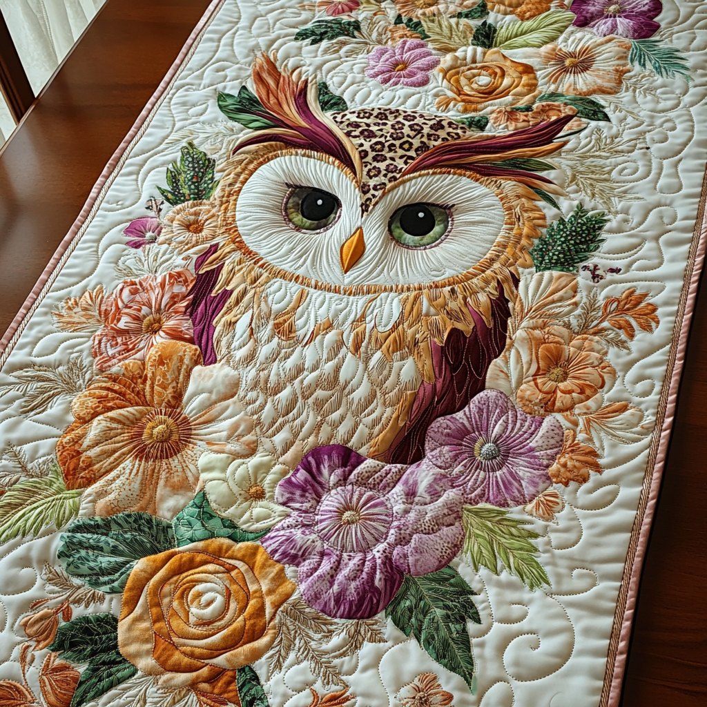 Wise Wings Table Runner