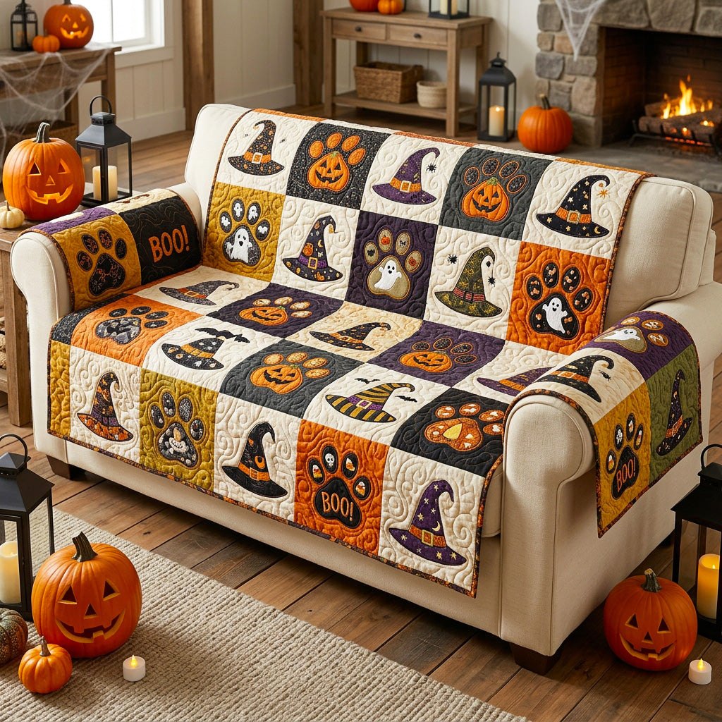 Witchy Paws Sofa Cover