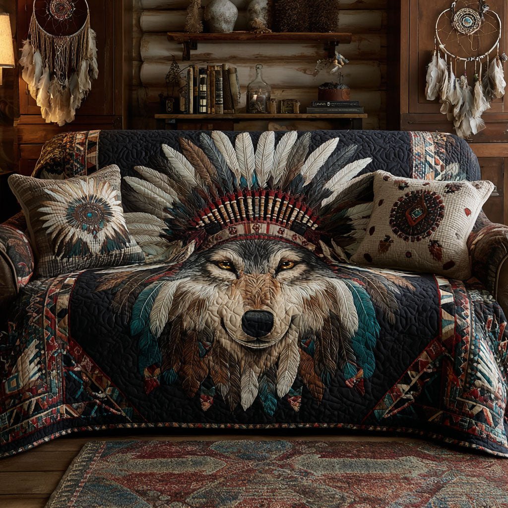 Wolf Chief Sofa Cover