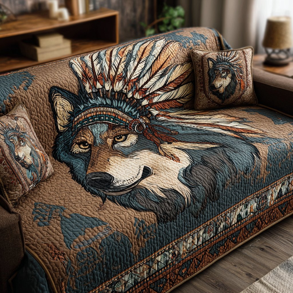 Wolf Path Sofa Cover