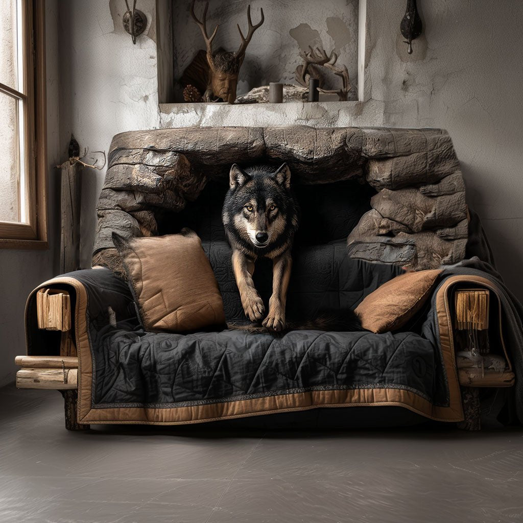 Wolfs Den Sofa Cover