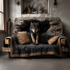 Wolfs Den Sofa Cover